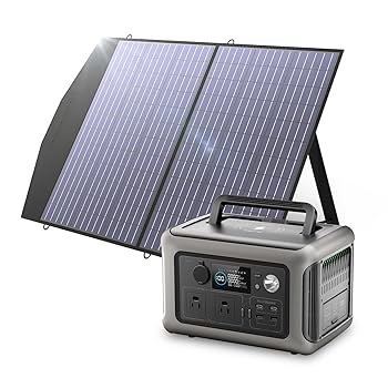 Amazon.co.jp: ALLPOWRS R600+ AP100 ポータブル電源 ソーラー
